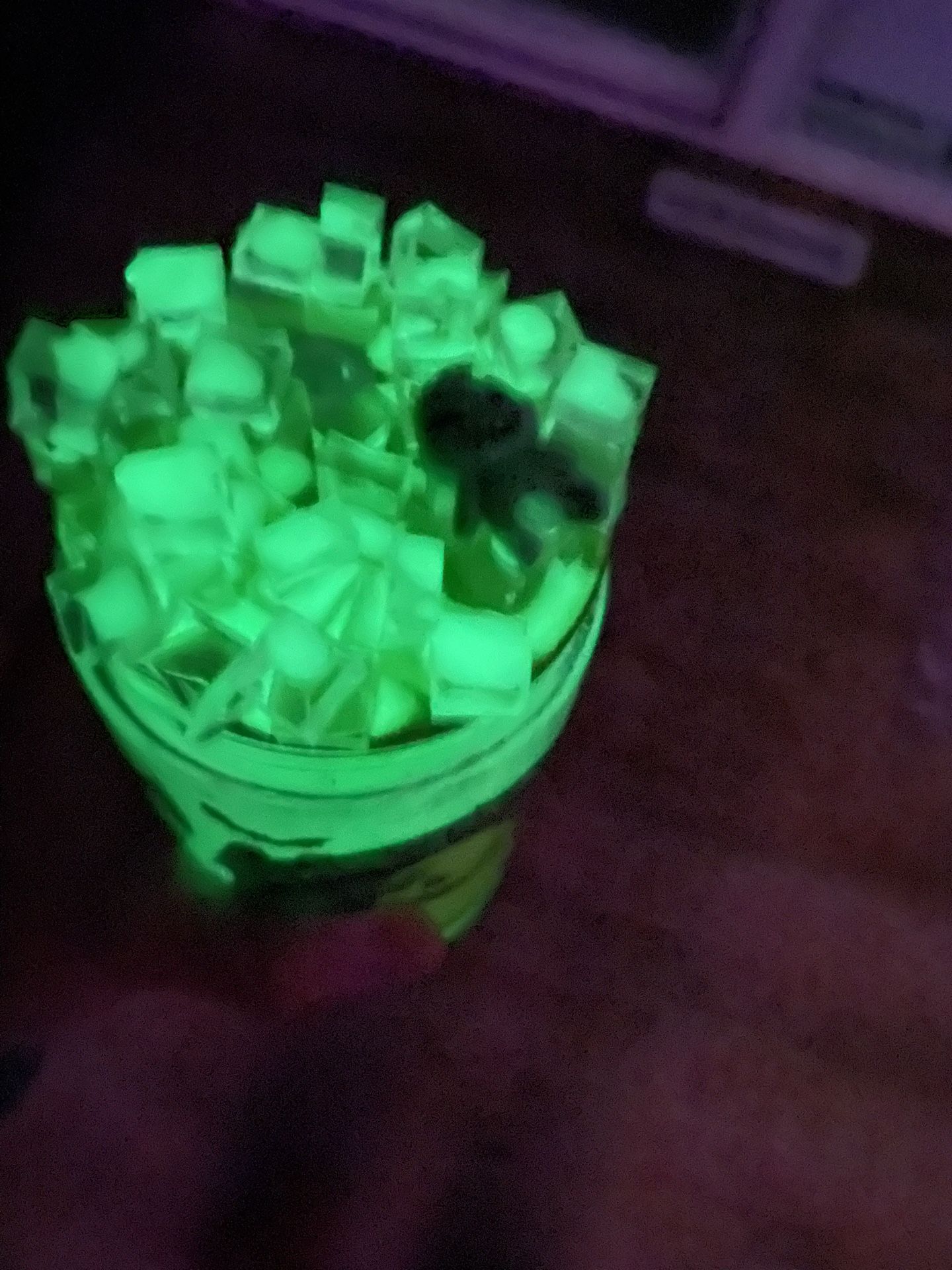 Snow Globe Cup Glows In The Dark