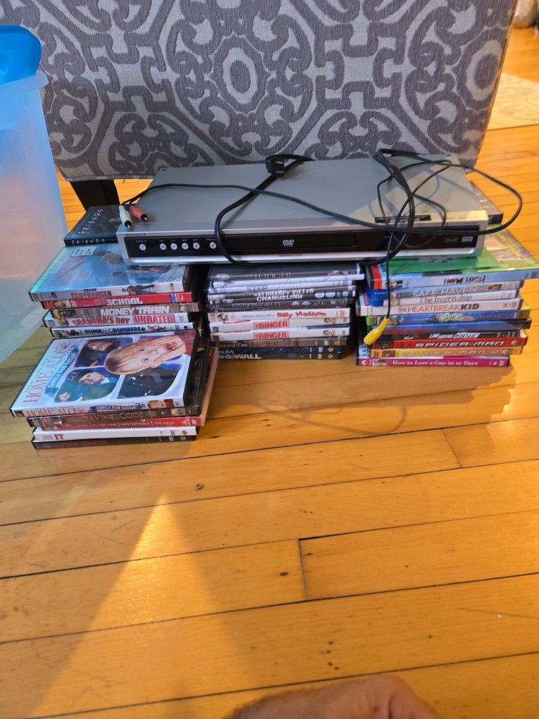 DVD Player And Dvd's