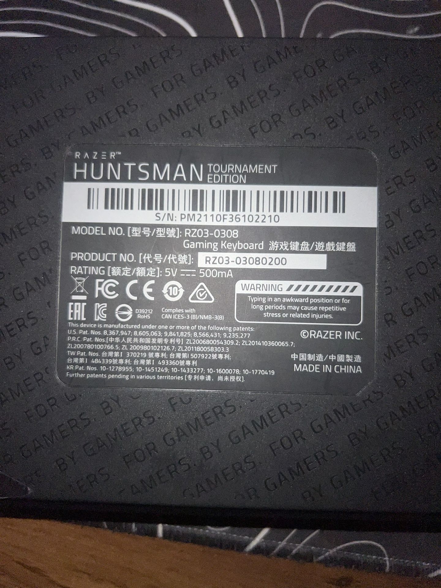 Razer Huntsman Gaming Keyboard