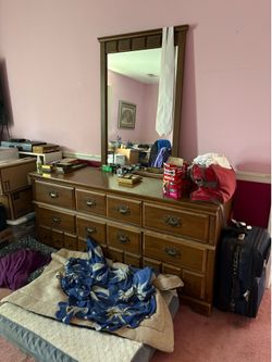 Wooden dresser