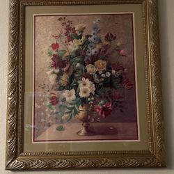 Home Interior Flower Frame