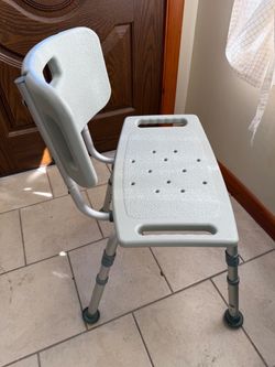 Adjustable Shower Chair with Back