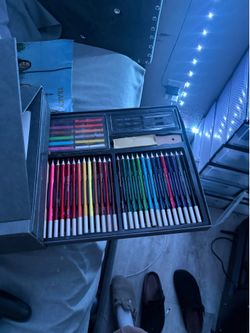 Two Art Sets and a Sketch Pad