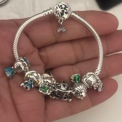 925 sterling silver charm bracelet