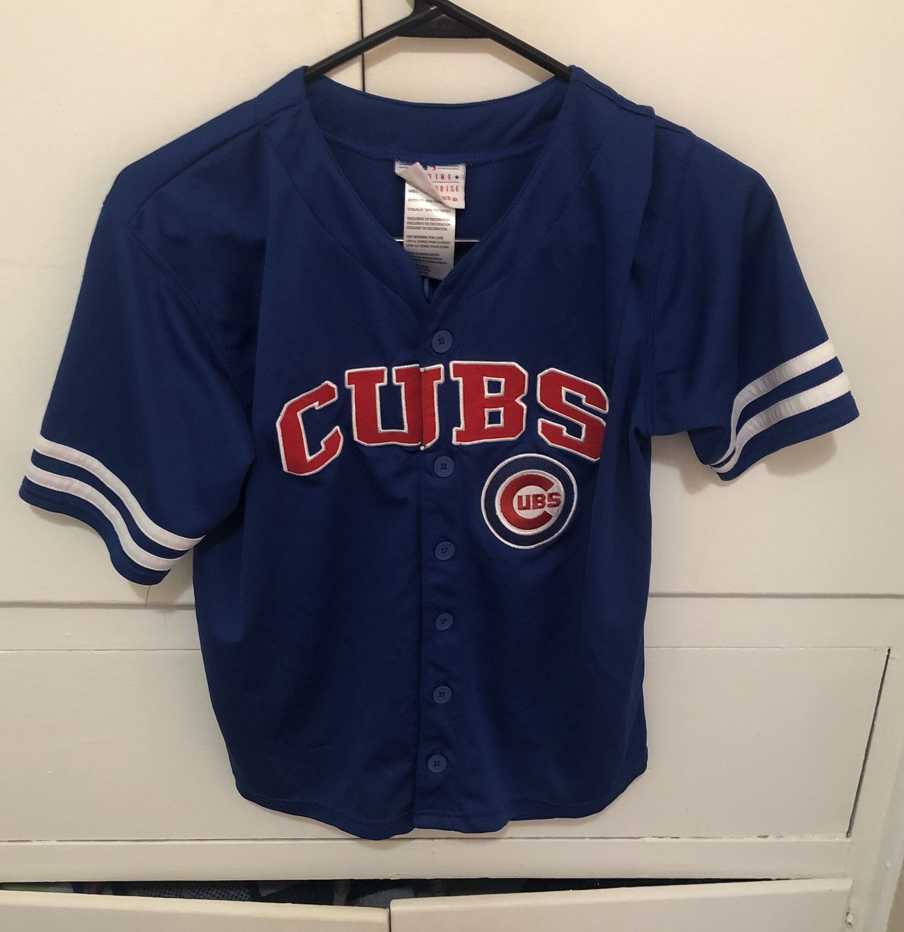 Chicago Cubs BOYS Size Medium 10/12 Jersey