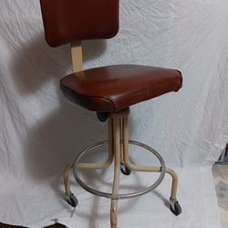 Vintage mid century Drafting  chair