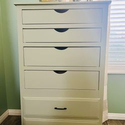 6-Drawer Tall Dresser - Newly Refinished-Sage Color Finish-Cash Only