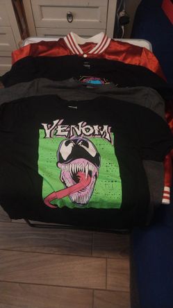 3 Shirts, 1 Jacket from Marvel