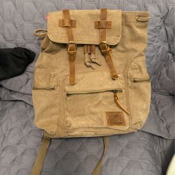 Augur Strauss & Co Canvas Backpack