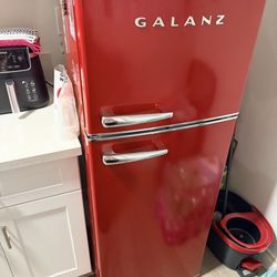 Red Mini Fridge 