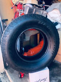 2   BFGoodrich Trail T/A  265 70 R 17” low/No mile 2026 Takeoffs. $250 firm. Running ad til sold.