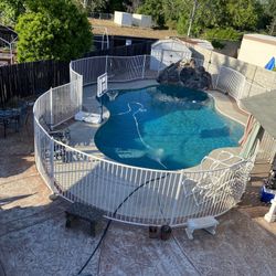 Complete Iron Pool Fence 100 Feet’s Long X 5 Feet’s Height 