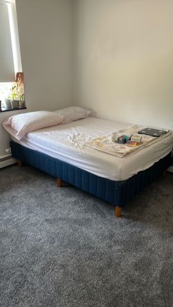 Full size bed and frame