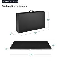 Folding gym Matt black 