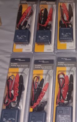 6 BRAND NEW FLUKE NETWORK PRO ANALOG TONE GENERATORS