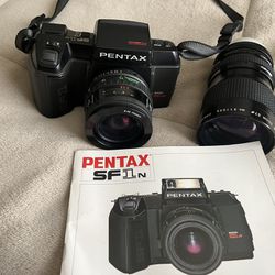 Pentax SF1N Camera With Zoom Lense 