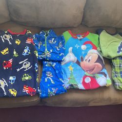 Boys Pajamas Size 3
