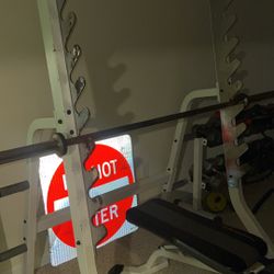 Bench Press, Squat Rack