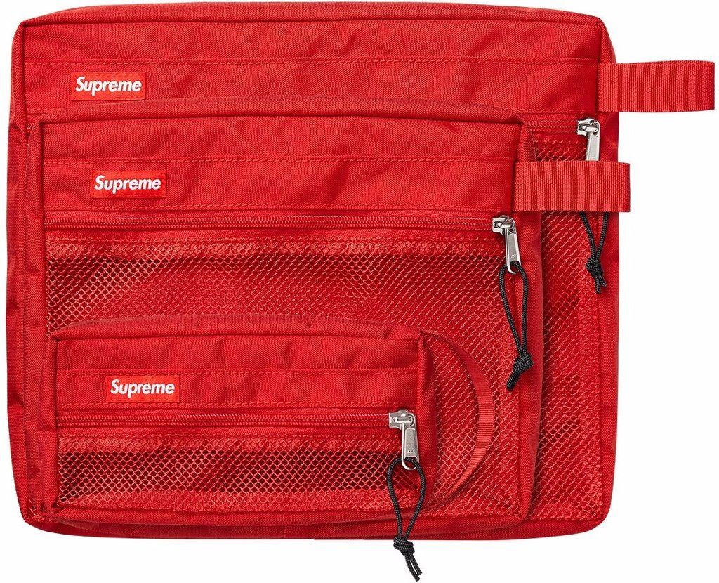 Supreme MESH ORGANIZER BAGS (SET OF 3) Supreme Mesh