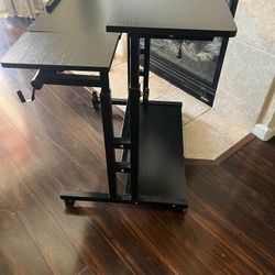 Mobile Standing Desk , Portable Stand Up Desk