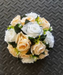 Artificial Rose Flower Ball — 10 Piece
