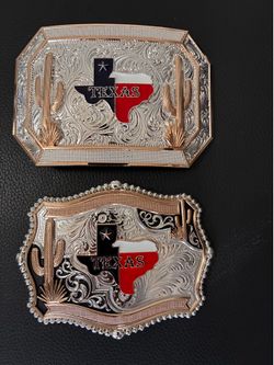 Texas belt buckle