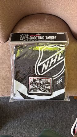 Hockey net shooting target