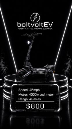 VIGGOO K2 MAX 4000W Dual Motor Electric Scooter – 45 MPH Off-Road Beast