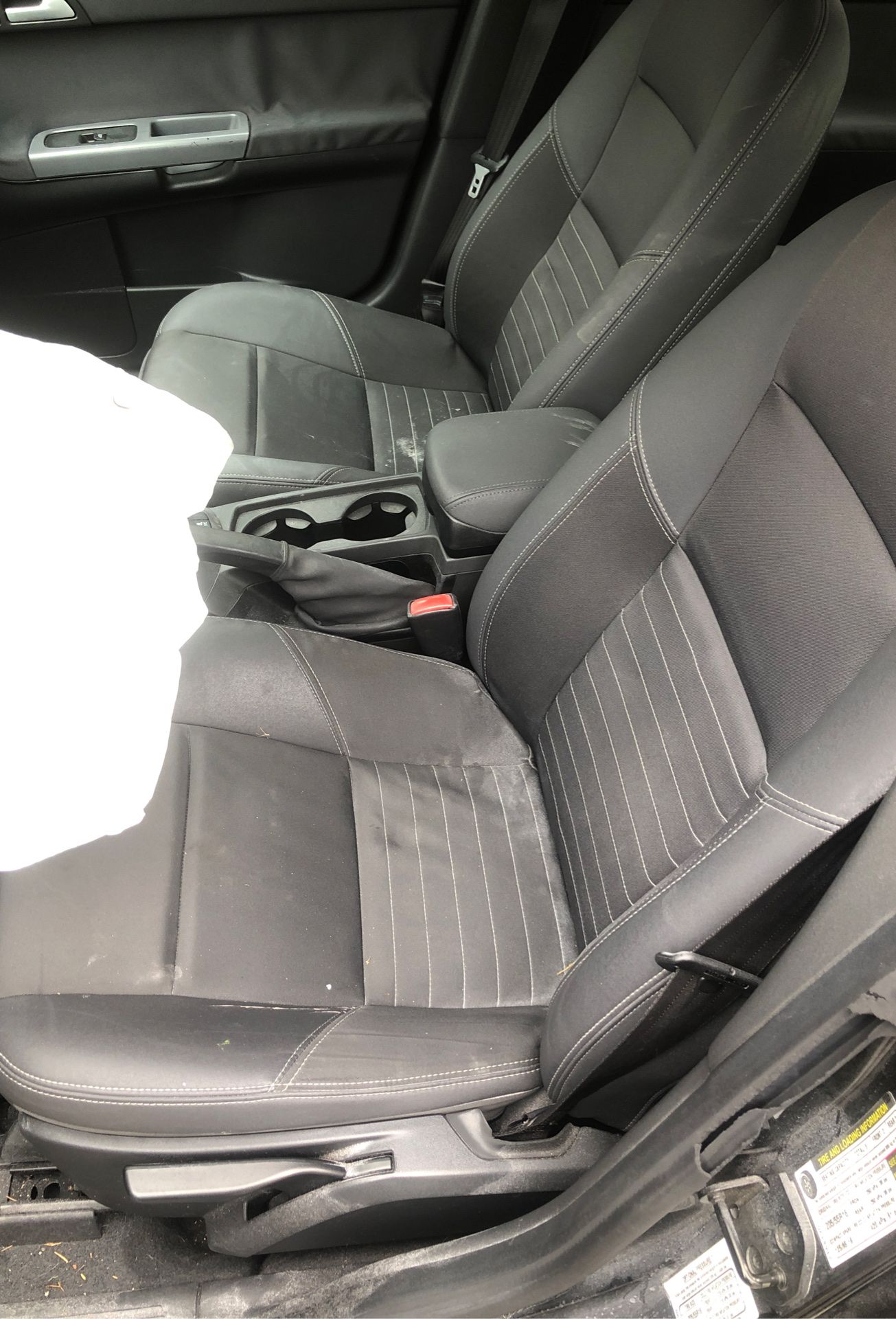 2006-2008 Volvo s40 sedan seats dark grey $195
