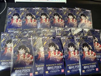 One piece sleeved booster pack op 01 op 02 prb 01
