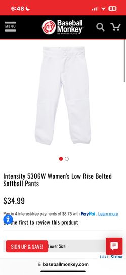 Softball Pants