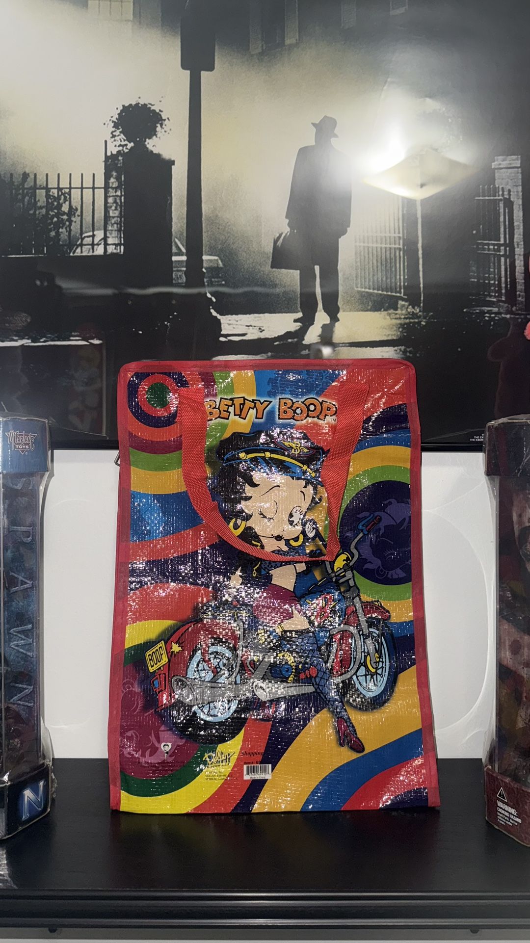 Vintage / Y2K New 2000s Betty Boop On Motorcycle Bag 