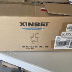 XiNBEi Lighting Sconces Wall Lighting 2 Light Wall Sconce Vintage Bathroom