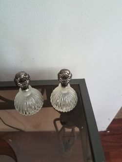 matching perfume bottles