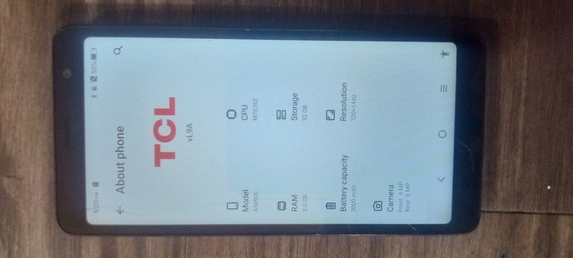 Tcl A509DL A3 TracFone NETWORK UNLOCKED