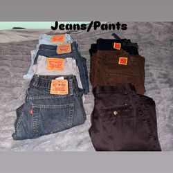 y2k Baggy Shorts and Jeans (pictures for reference