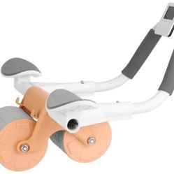 iMounTEK Abdominal Wheel Automatic Rebound Ab Roller Exercise Wheel w/ Timer