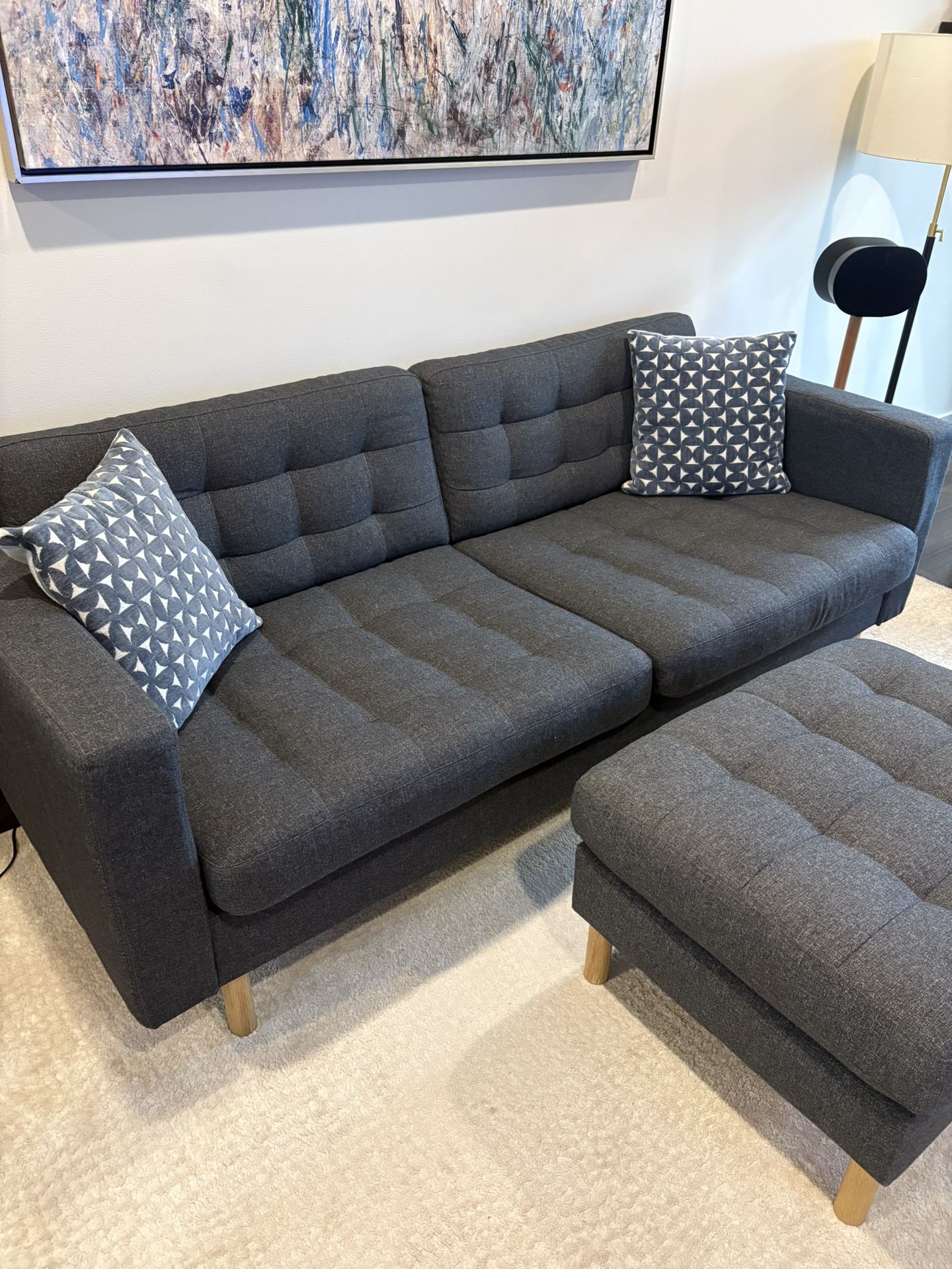 IKEA Morabo Couch And Ottoman