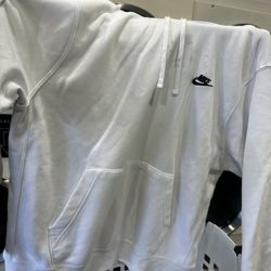 White Nike Sweater Hoodie 