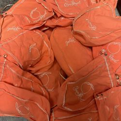 Crown Royal Peach Bags Lot 