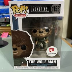 Funko Pop Movies Universal Studios Monsters #1153 The Wolf Man Walgreens Exclusive