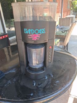 Island oasis  snowcone machine