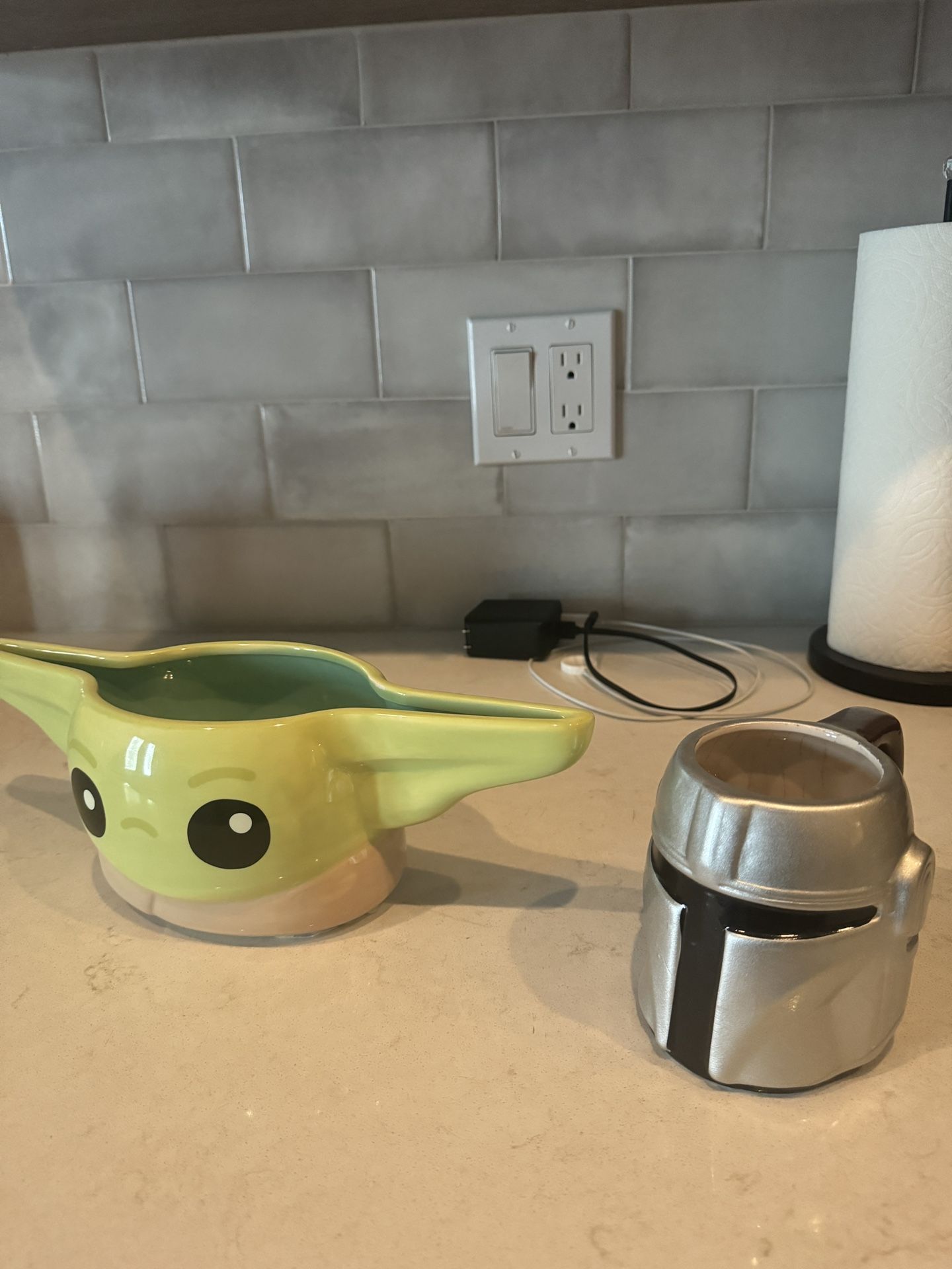 Star Wars Disney Mandalorian Baby Yoda Ceramic Mugs Decorations