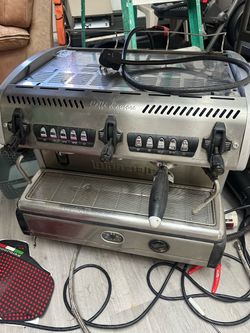 Commercial cappuccino machine