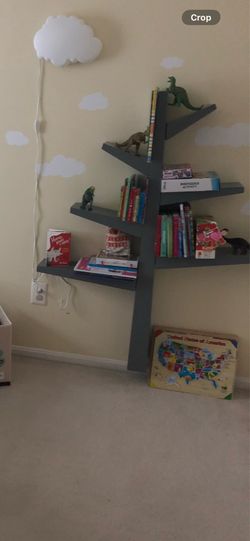 Babyletto Wooden Tree Bookshelf
