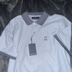 Psycho Bunny Collard Shirt