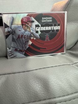 SHOHEI OHTANI 2022 Topps GENERATION NOW Baseball Card ANGELS JAPAN WBC CHAMPS!