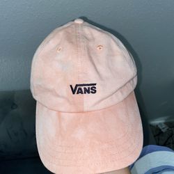 Vans pink hat 
