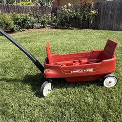 Kids Radio Red Flyer Wagon