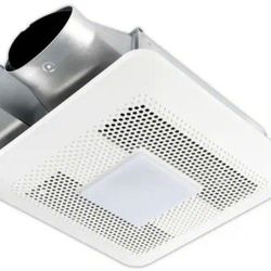 Panasonic WhisperThin DC LED Pick-A-Flow 80 -100 CFM Ceiling/Wall Bathroom Exhaust Fan, 3-3/8 in. Low Profile Housing